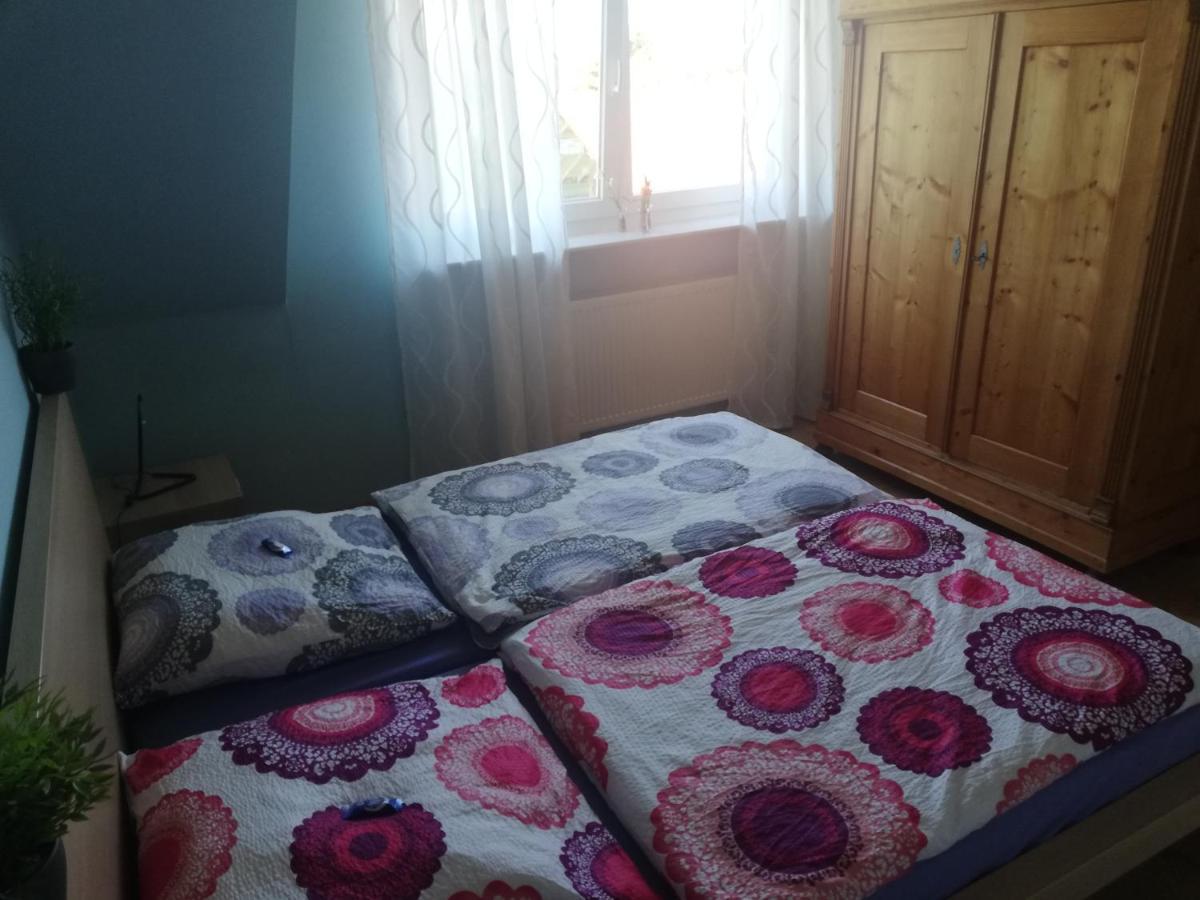 Anna - neue Ferienwohnung mit Blick ins Grüne Ober-Abtsteinach Exterior foto